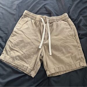 Goodfellow & Co Tan Drawstring Athletic Shorts